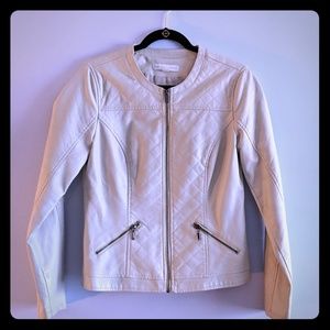 Chic NYC Faux Leather Jacket